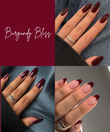 BURGUNDY BLISS- BUNDLE OF 3