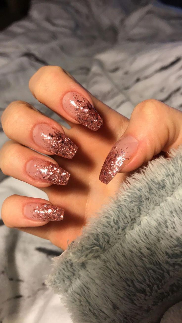 PINK GLITTER OMBRE