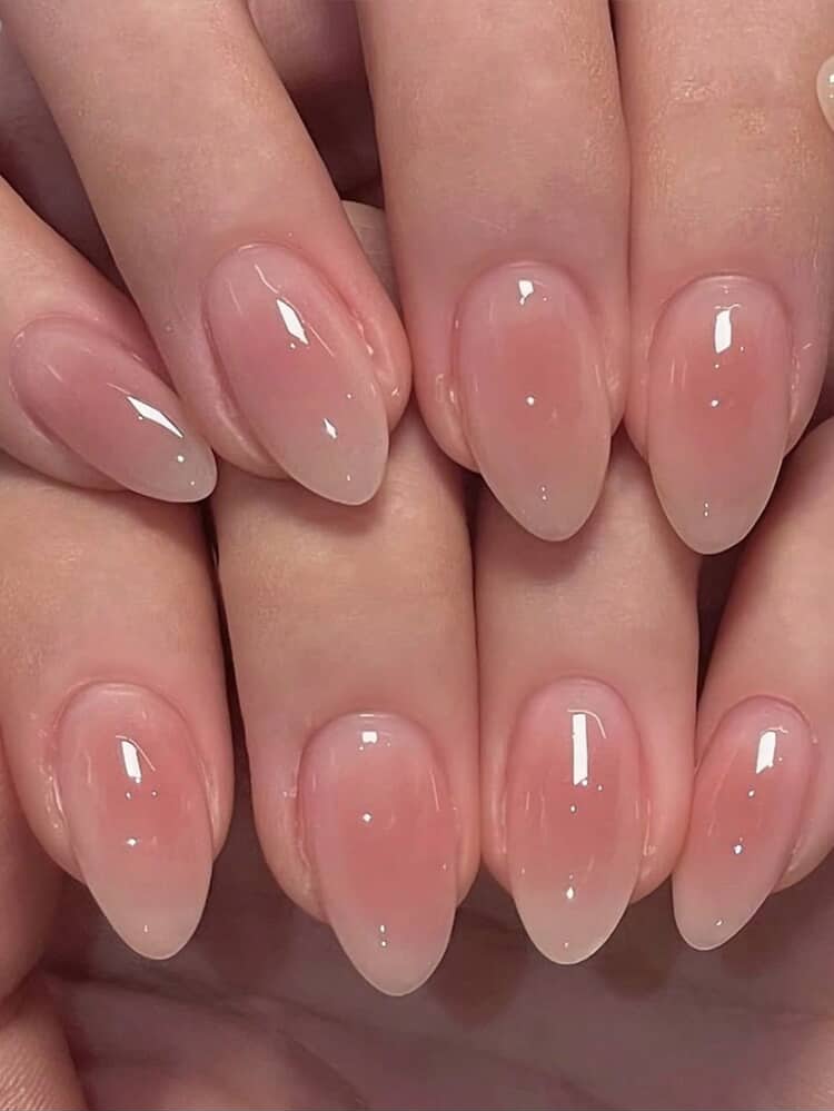 Nude pink faded