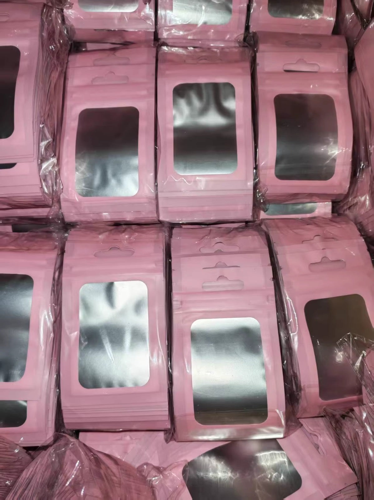 Pink Mini Zip Lock Bag – Nail Application Kit